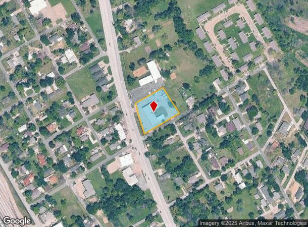 1604 N Kaufman St, Ennis, TX Parcel Map