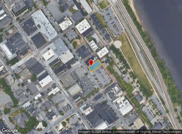  1104 Commerce St, Lynchburg, VA Parcel Map