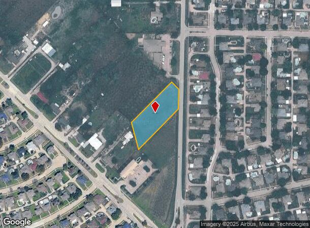  7400 Dalrock Rd, Rowlett, TX Parcel Map