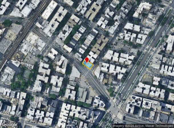  109 E Tremont Ave, Bronx, NY Parcel Map