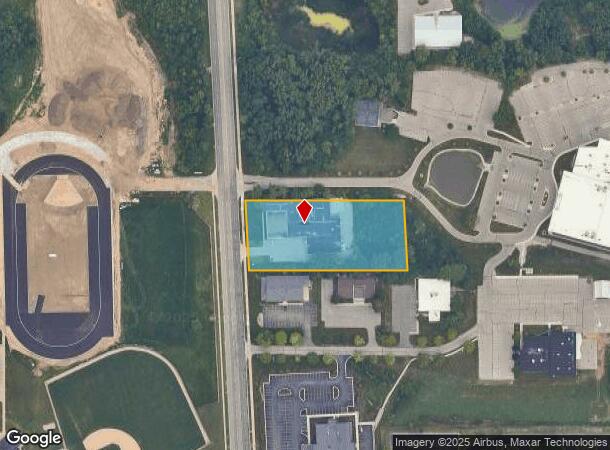  1676 E East Paris Ave Se, Grand Rapids, MI Parcel Map