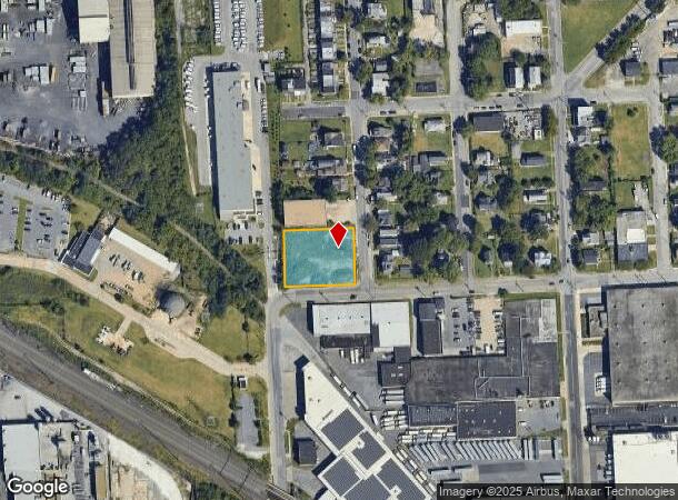 902 Iris Ave, Baltimore, MD Parcel Map