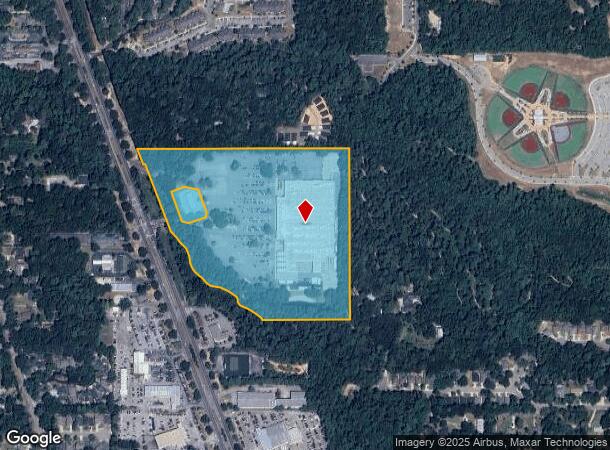 27521 Walmart Dr, Daphne, AL Parcel Map