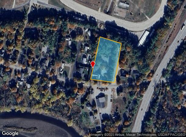  56 Elm St, Topsham, ME Parcel Map