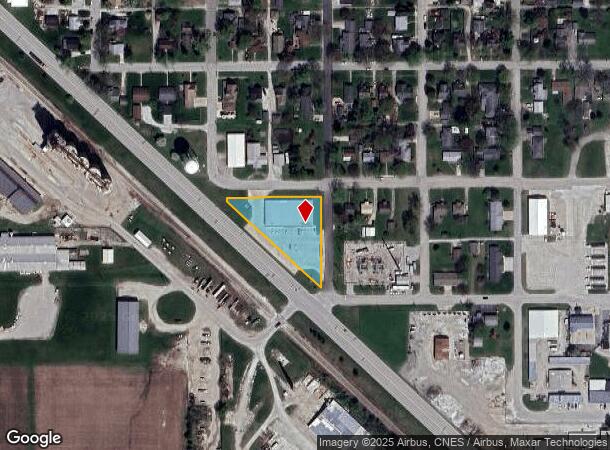 406 S Jackson Ave, Fowler, IN Parcel Map