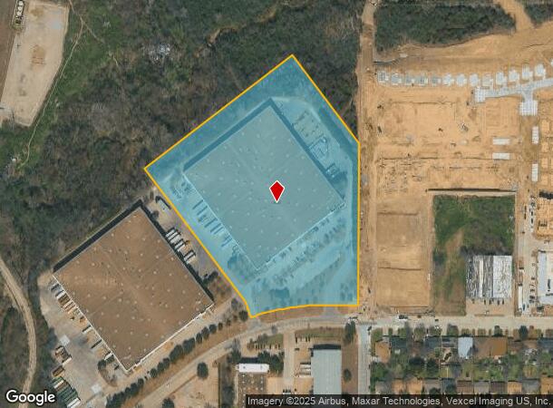 3709 E Randol Mill Rd, Arlington, TX Parcel Map