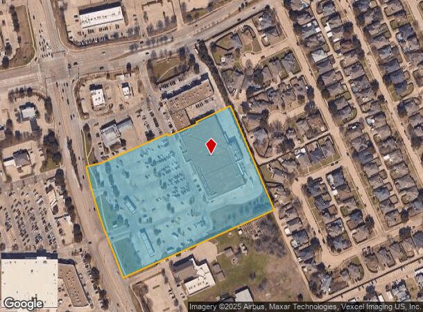  4038 Old Denton Rd, Carrollton, TX Parcel Map