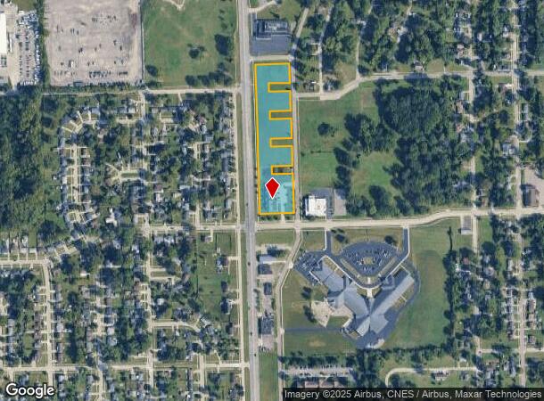 3651 Middlebelt Rd, Inkster, MI Parcel Map