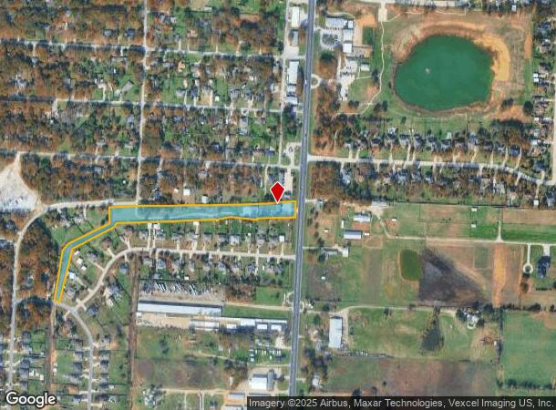 5097 Us 377 S, Krugerville, TX Parcel Map