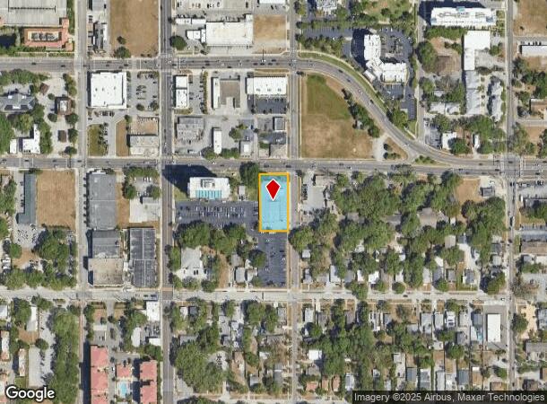  815 Chestnut St, Clearwater, FL Parcel Map