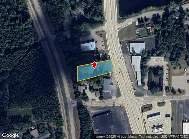 1821 Post Rd, Plover, WI Parcel Map