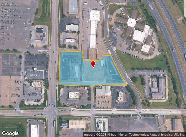  1600 Sw Wanamaker Rd, Topeka, KS Parcel Map