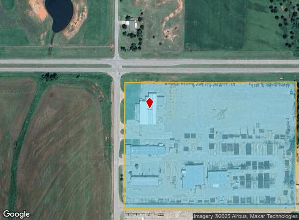  3504 N Cimarron Rd, Yukon, OK Parcel Map