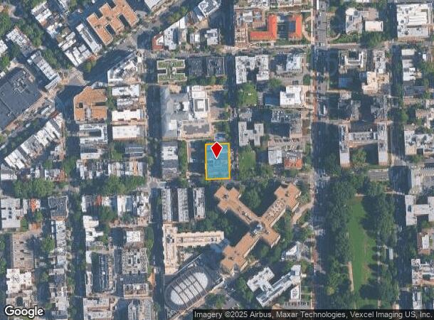 1631 Euclid St Nw, Washington, DC Parcel Map