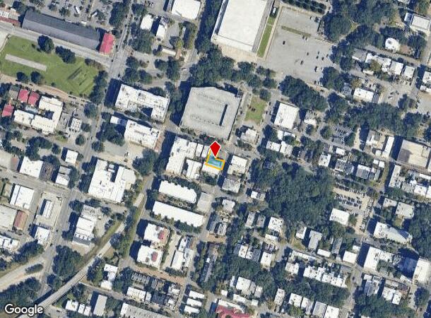  305 W Harris St, Savannah, GA Parcel Map