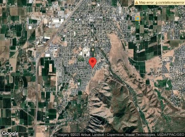  1461 E 100 S, Payson, UT Parcel Map