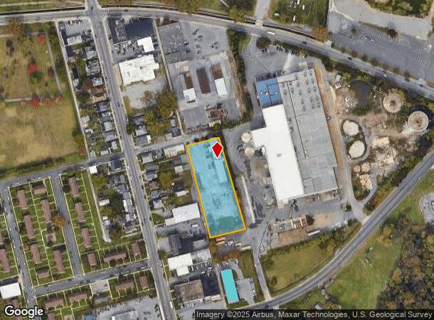  221 Rowland Ave, Hagerstown, MD Parcel Map