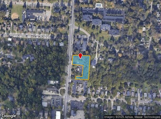 1250 Springfield Pike, Cincinnati, OH Parcel Map