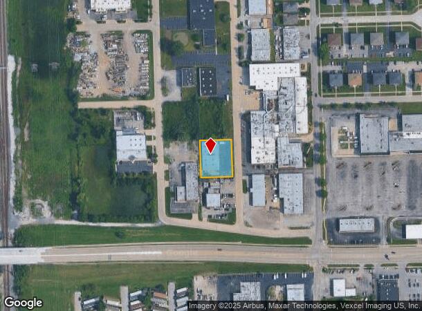  8640 S Thomas Ave, Bridgeview, IL Parcel Map