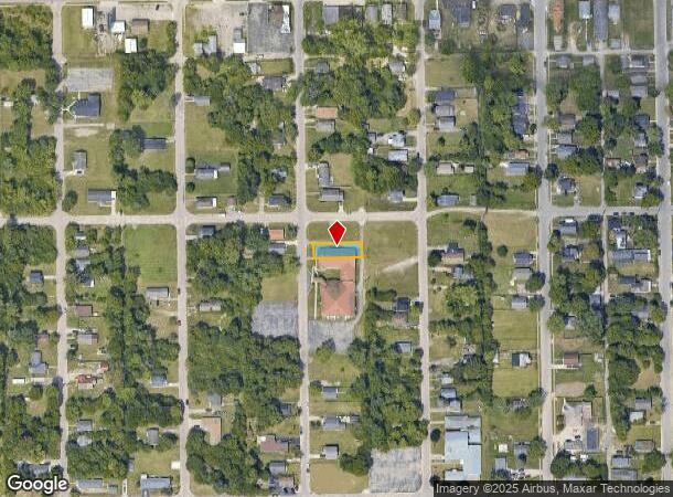  116 Hanover Ave, Dayton, OH Parcel Map