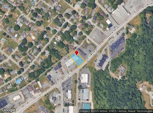  873 Fairmont Rd, Morgantown, WV Parcel Map