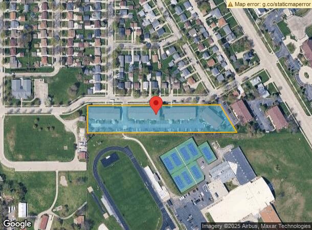  3755 E Denton Ave, Saint Francis, WI Parcel Map