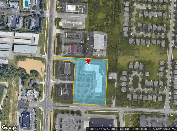4866 N Hamilton Rd, Columbus, OH Parcel Map