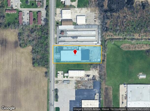 224 N Byrne Rd, Toledo, OH Parcel Map