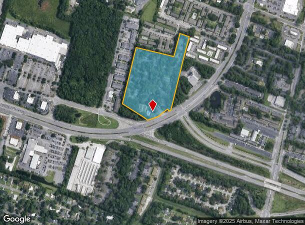 10725 Abercorn St, Savannah, GA Parcel Map