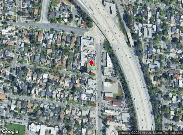  1521 Lincoln Ave, Pasadena, CA Parcel Map