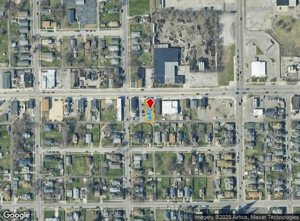  2518 W Western Ave, South Bend, IN Parcel Map