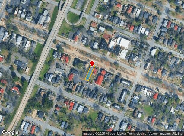  338 Greene St, Augusta, GA Parcel Map
