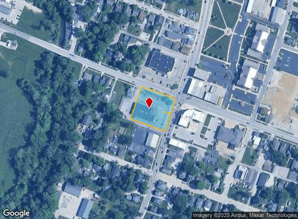 21 W Main St, Brownsburg, IN Parcel Map