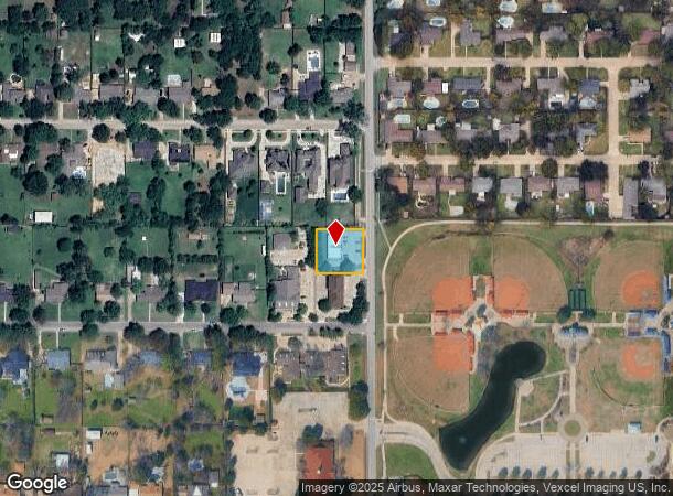  5318 Bransford Rd, Colleyville, TX Parcel Map