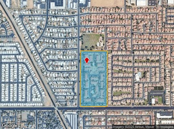 4104 E Broadway Rd, Mesa, AZ Parcel Map
