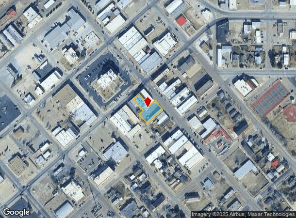  107 W 2Nd St, Portales, NM Parcel Map