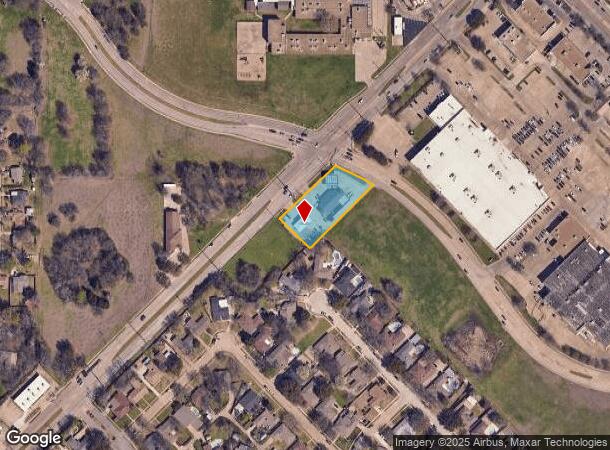  646 E Centerville Rd, Garland, TX Parcel Map