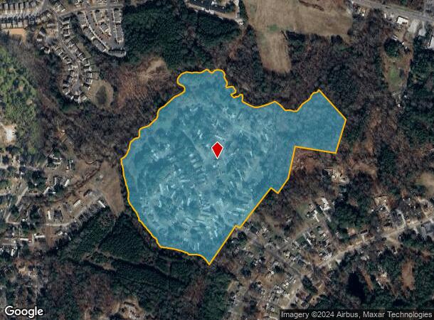  3600 Willow Springs Rd, Durham, NC Parcel Map