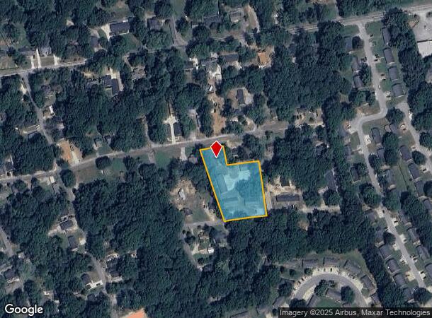  1008 Davis St, Monroe, GA Parcel Map
