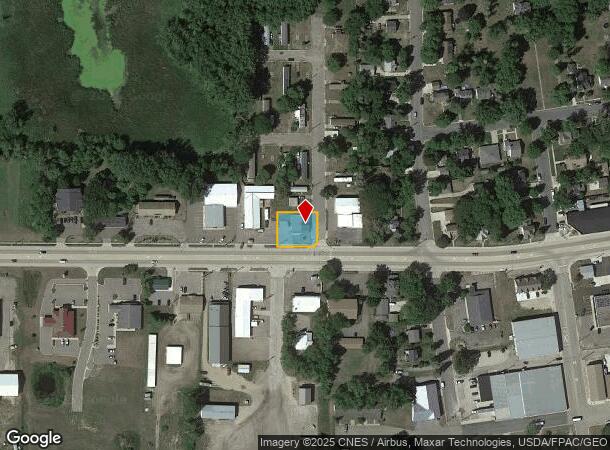  621 Parker Ave W, Dassel, MN Parcel Map