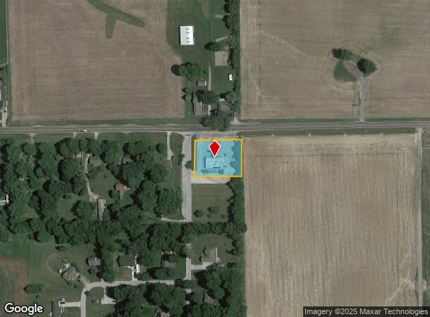  1529 W State Road 32, Crawfordsville, IN Parcel Map