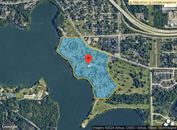  2500 Lakeshore Blvd, Ypsilanti, MI Parcel Map