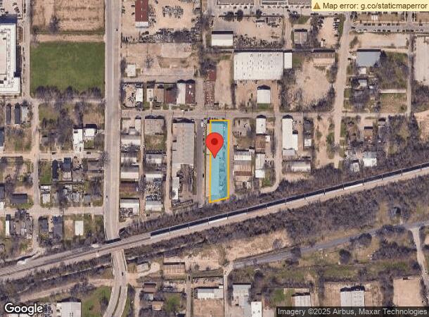  620 Fabrication St, Dallas, TX Parcel Map