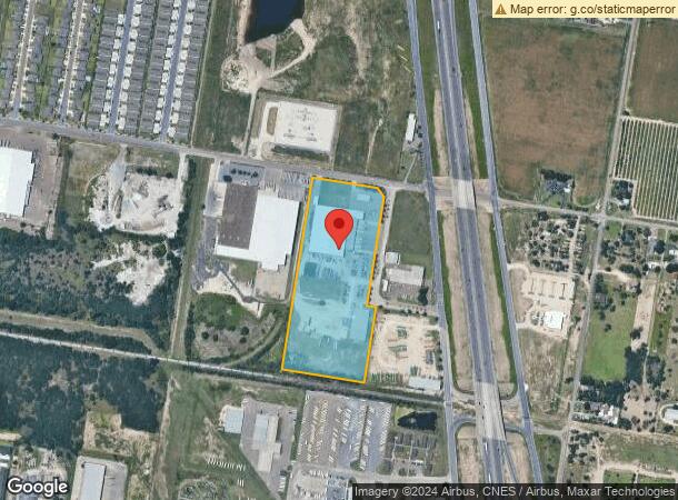  1321 Frontera Rd, Edinburg, TX Parcel Map