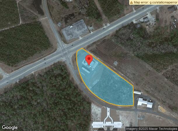  105 Hinson Mosley Rd, Jesup, GA Parcel Map