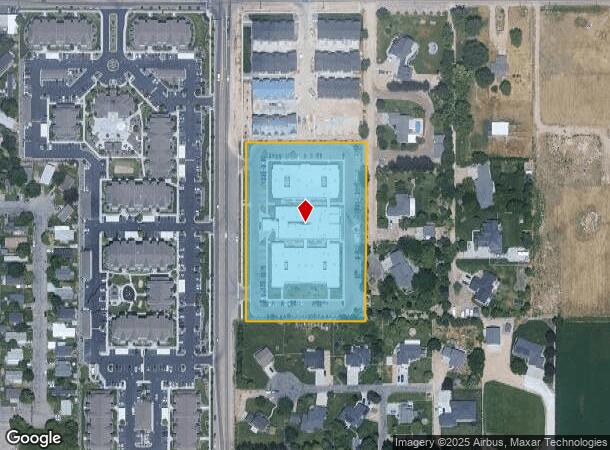  900 N Happy Valley Rd, Nampa, ID Parcel Map