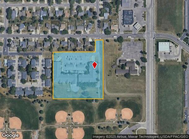 5415 W Dardanella Rd, Sioux Falls, SD Parcel Map
