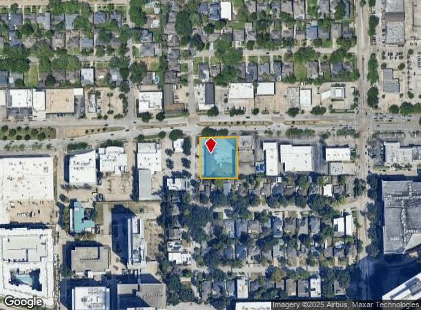  3707 Las Palmas St, Houston, TX Parcel Map