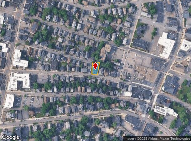 25 Bow St, Beverly, MA Parcel Map