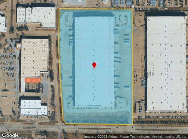 1131 W Bardin Rd, Arlington, TX Parcel Map